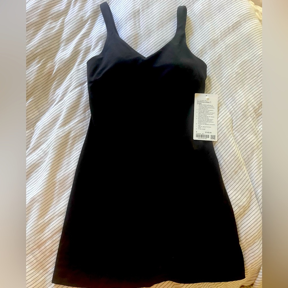 Align dress size 6, black